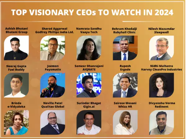 Top Visionary CEOs To Watch In 2024